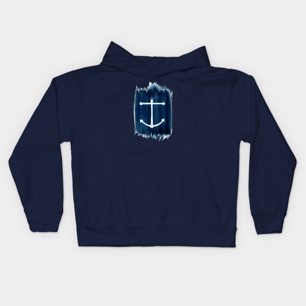 Anchor Kids Hoodie by Bridgetdav